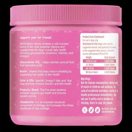 15 in 1 Multivitamin Chews for Pets - Image 2
